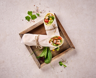 Chicken Wrap mit Avocado