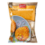 Crunchy Chicken Bur­ger